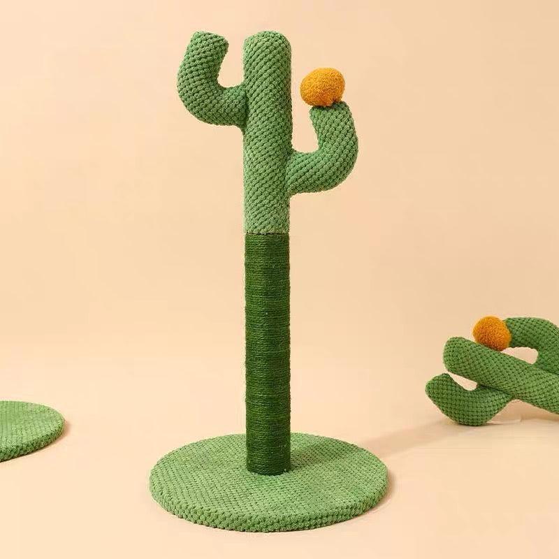 Sisal Cat Scratch Cute Cactus Toy - MEWCATS