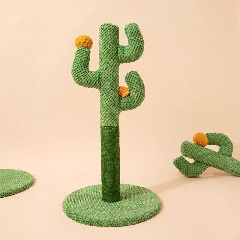 Sisal Cat Scratch Cute Cactus Toy - MEWCATS