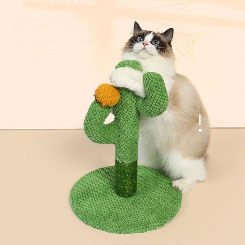 Sisal Cat Scratch Cute Cactus Toy - MEWCATS