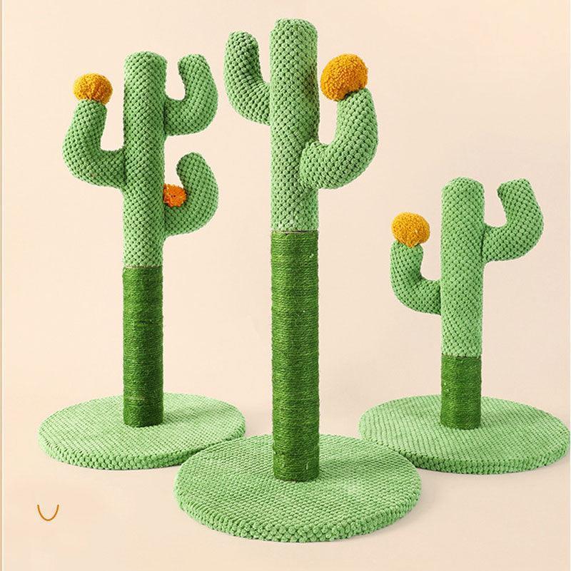 Sisal Cat Scratch Cute Cactus Toy - MEWCATS
