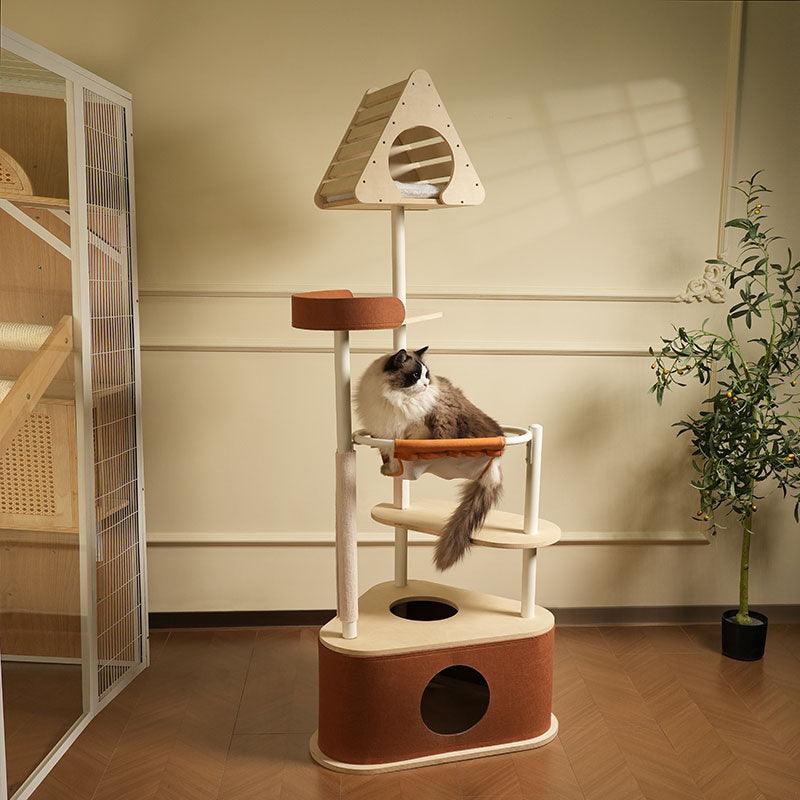 Steel Art Lively Cat Climbing Frame Tree - MEWCATS