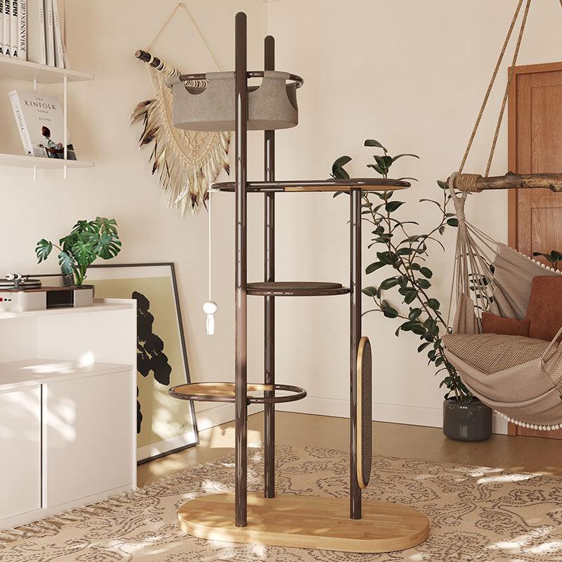Steel Art Lively Cat Climbing Frame Tree - MEWCATS
