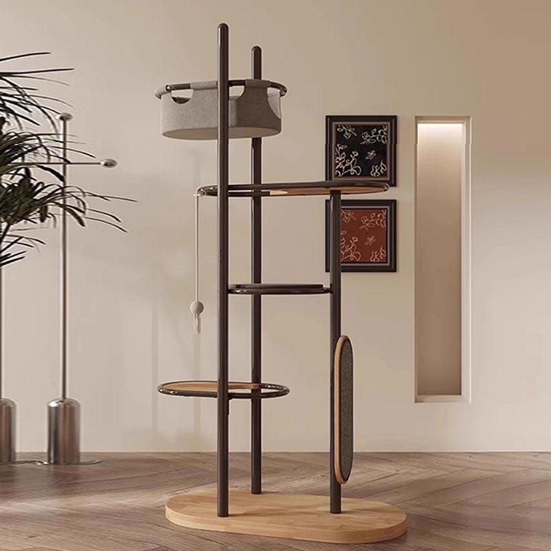 Steel Art Lively Cat Climbing Frame Tree - MEWCATS