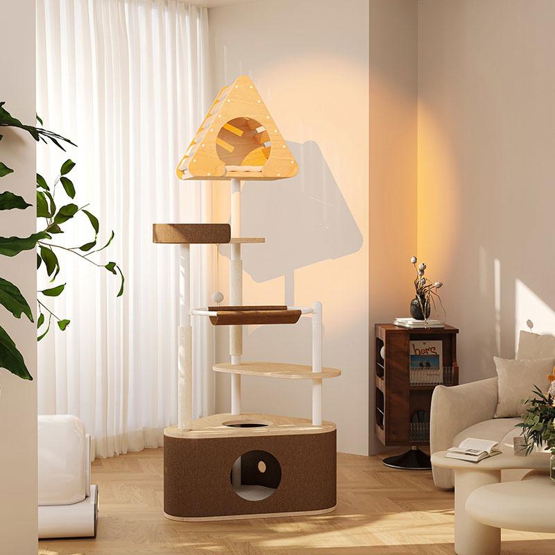 Steel Art Lively Cat Climbing Frame Tree - MEWCATS