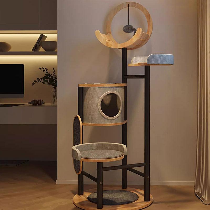 Steel Art Lively Cat Climbing Frame Tree - MEWCATS