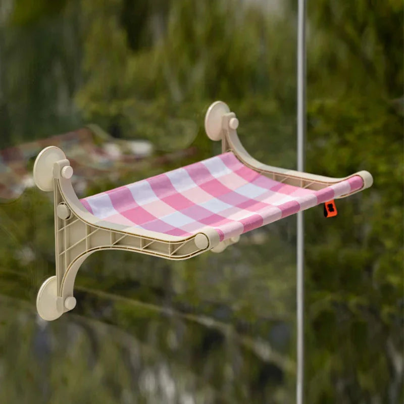 Suction Cup Window Hammock Cat Perch Bed - MEWCATS