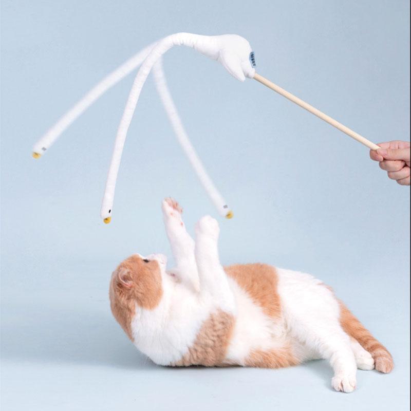 Teaser Cat Stick 4 Series Sound Toy Set - MEWCATS