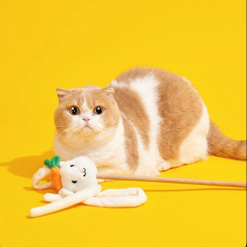 Teaser Cat Stick 4 Series Sound Toy Set - MEWCATS