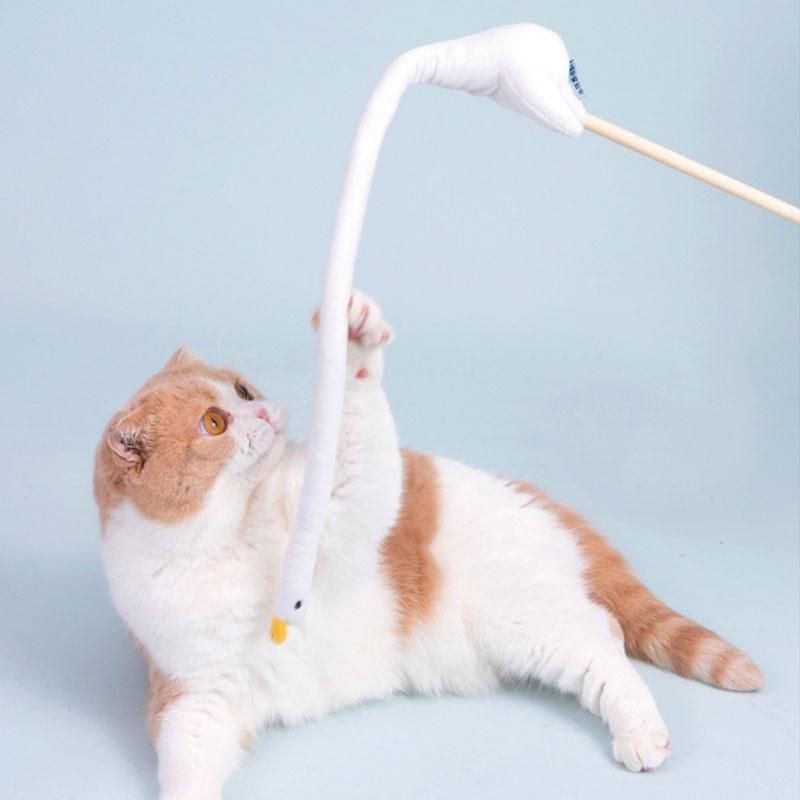 Teaser Cat Stick 4 Series Sound Toy Set - MEWCATS