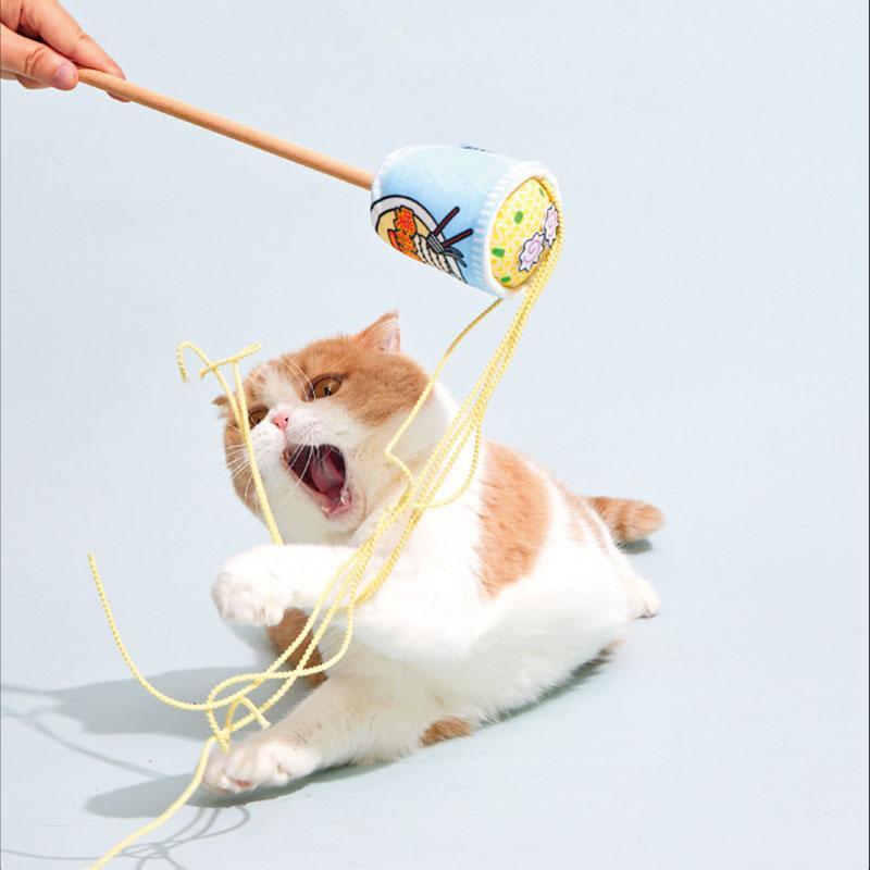 Teaser Cat Stick 4 Series Sound Toy Set - MEWCATS