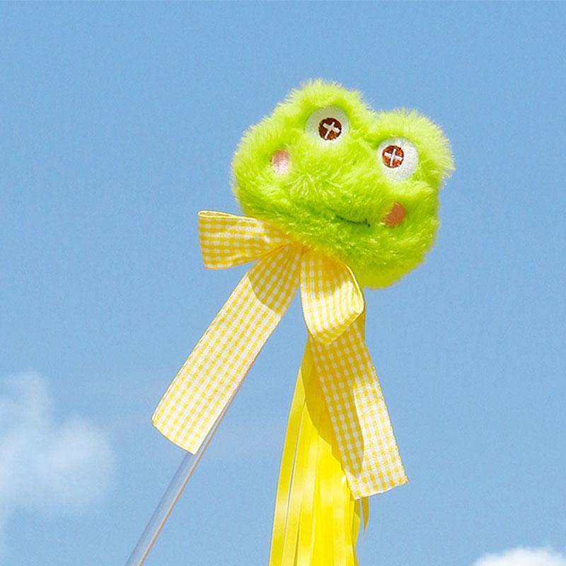 Teaser Cat Stick Toys Long Pole Bear Ribbon Tassel Bell - MEWCATS