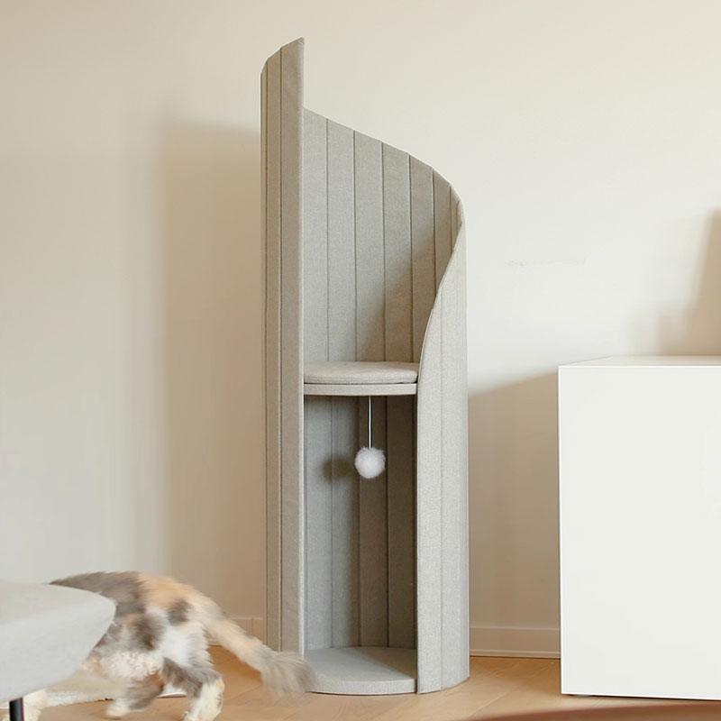 Time Tower Solid Wood Cat Climbing Frame Tree - MEWCATS