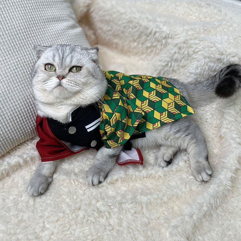 Tomioka Giyuu Cat Anime Cosplay Costume - MEWCATS