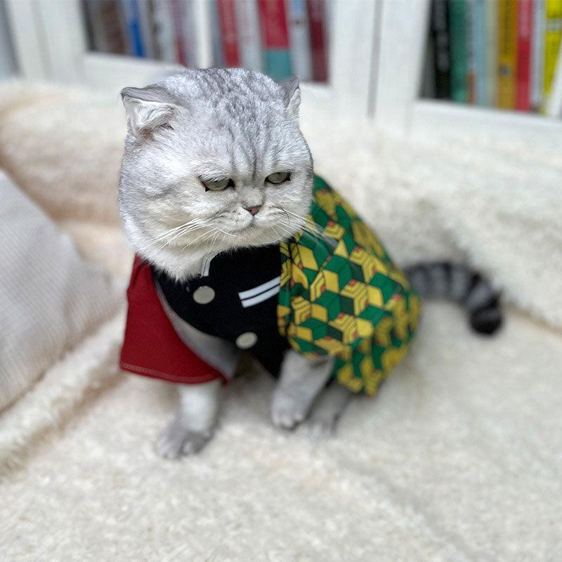 Tomioka Giyuu Cat Anime Cosplay Costume - MEWCATS