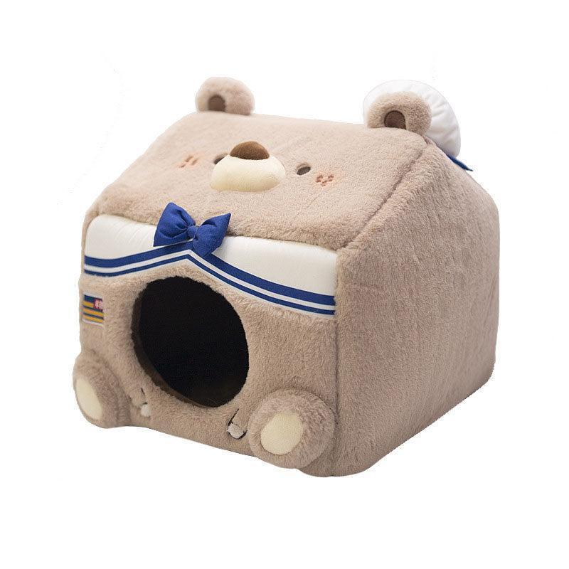Warm Cat Bed House 3 Style Animal Cave