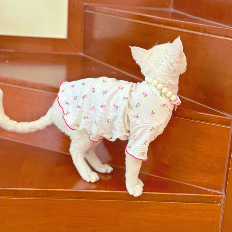 Lightweight Summer Dress for Sphynx Cats