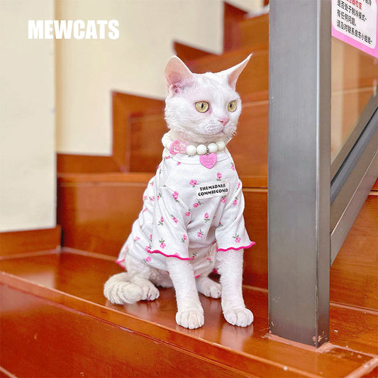 Lightweight Summer Dress for Sphynx Cats