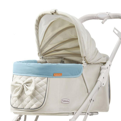 3-Wheeled Lightweight Pet Cat Carrier Stroller