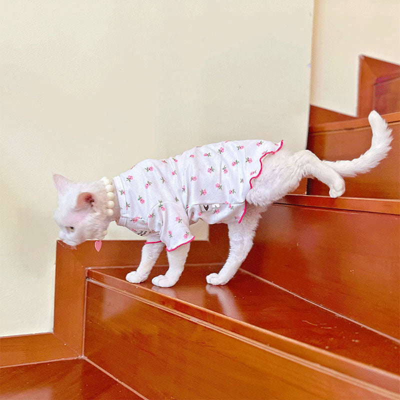 Lightweight Summer Dress for Sphynx Cats