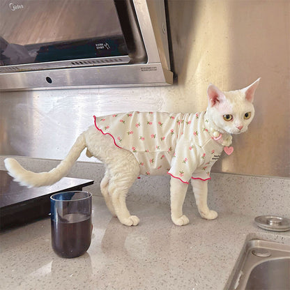 Lightweight Summer Dress for Sphynx Cats