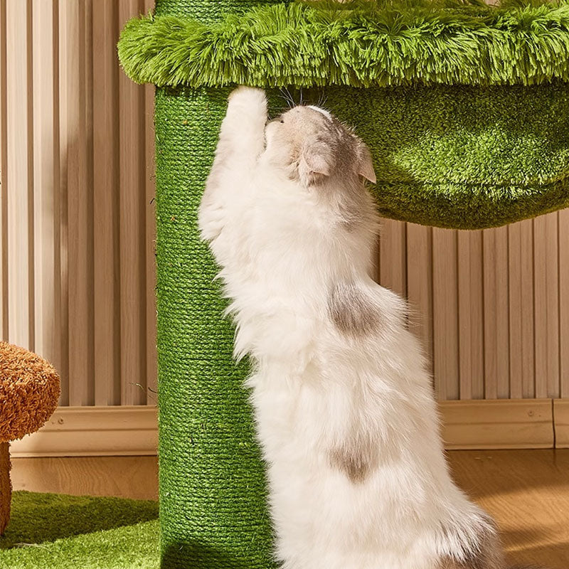 7.71 ft Luxury Realistic Tree Cat Climbing Tower