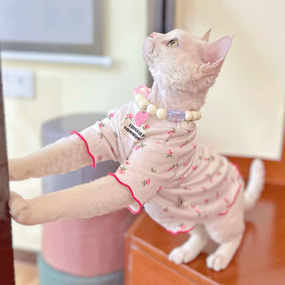 Lightweight Summer Dress for Sphynx Cats