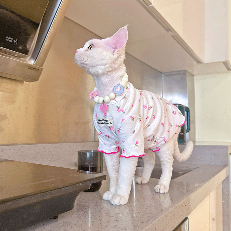 Lightweight Summer Dress for Sphynx Cats