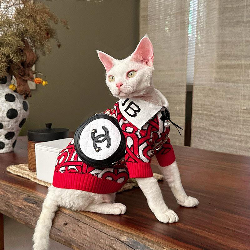 Academy Warm Hairless Cat Sweater Clothes