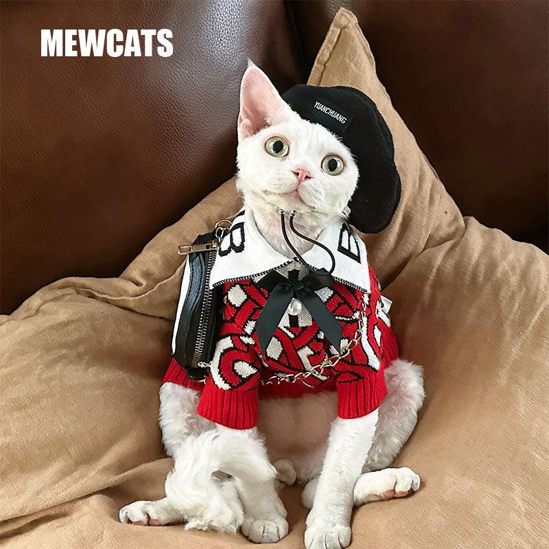 Academy Warm Hairless Cat Sweater Clothes