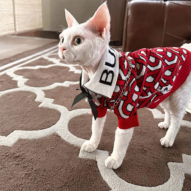 Academy Warm Hairless Cat Sweater Clothes
