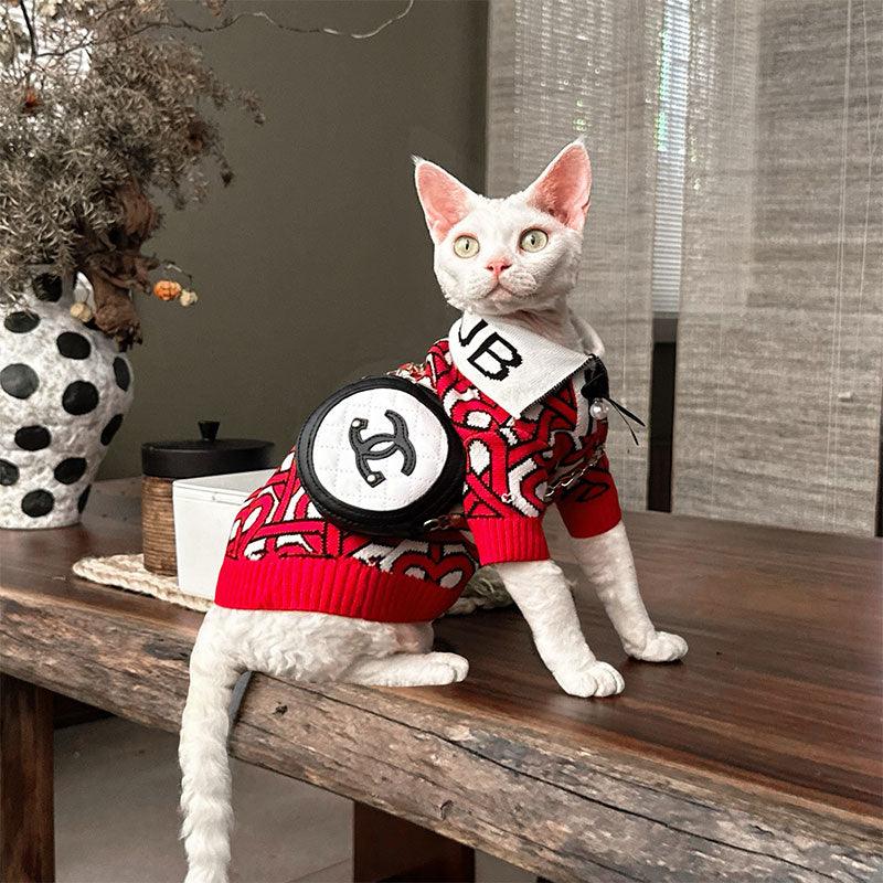 Academy Warm Hairless Cat Sweater Clothes