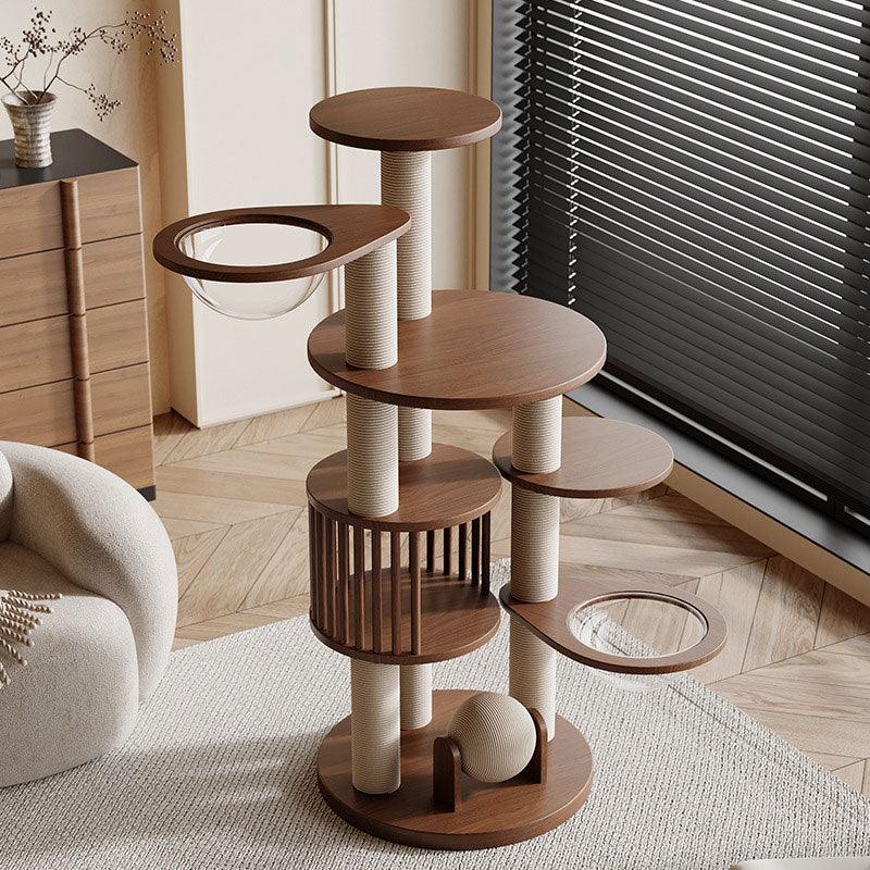 Aerial Pavilion  Wooden Cat Tree