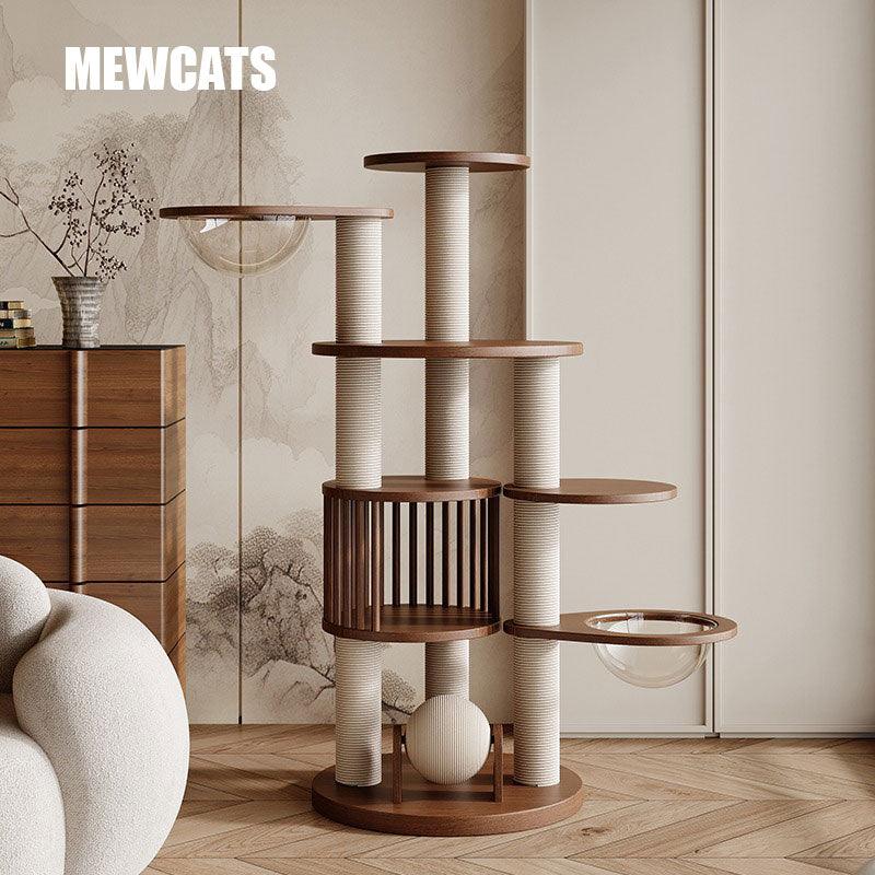 Aerial Pavilion  Wooden Cat Tree