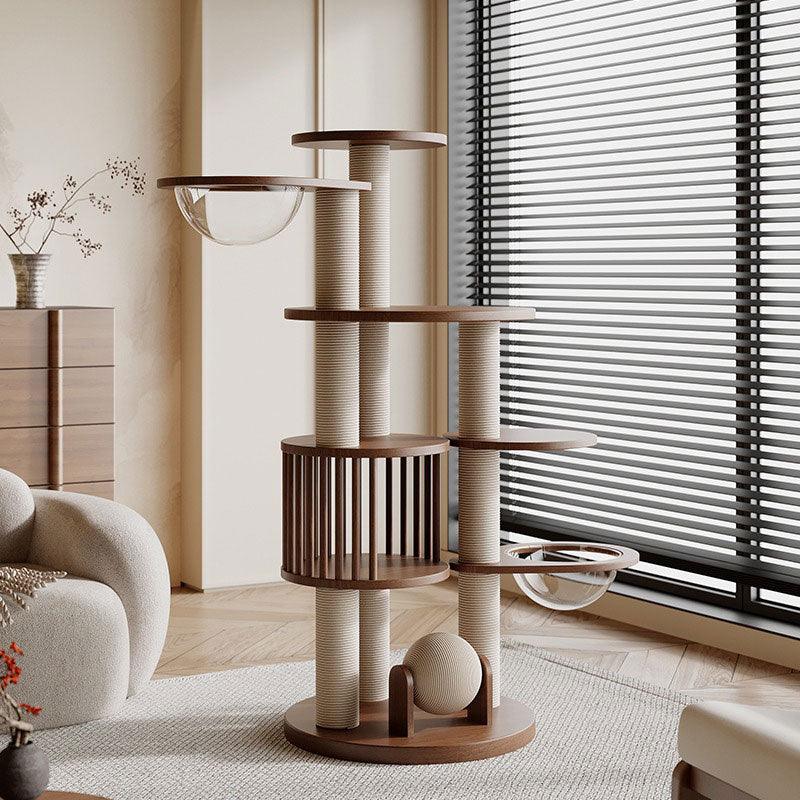 Aerial Pavilion  Wooden Cat Tree