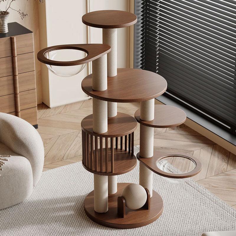 Aerial Pavilion  Wooden Cat Tree