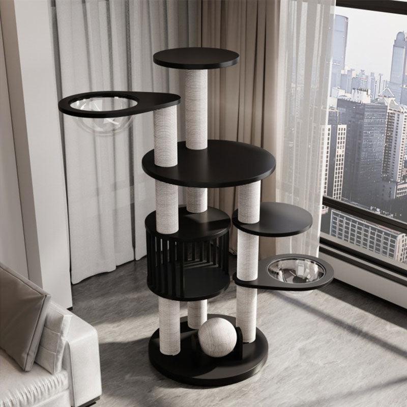 Aerial Pavilion  Wooden Cat Tree