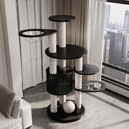 Aerial Pavilion  Wooden Cat Tree