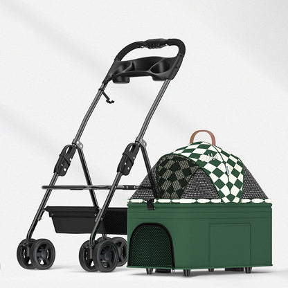 Bello Detachable Cat Stroller 3 Style Carrier On Wheels