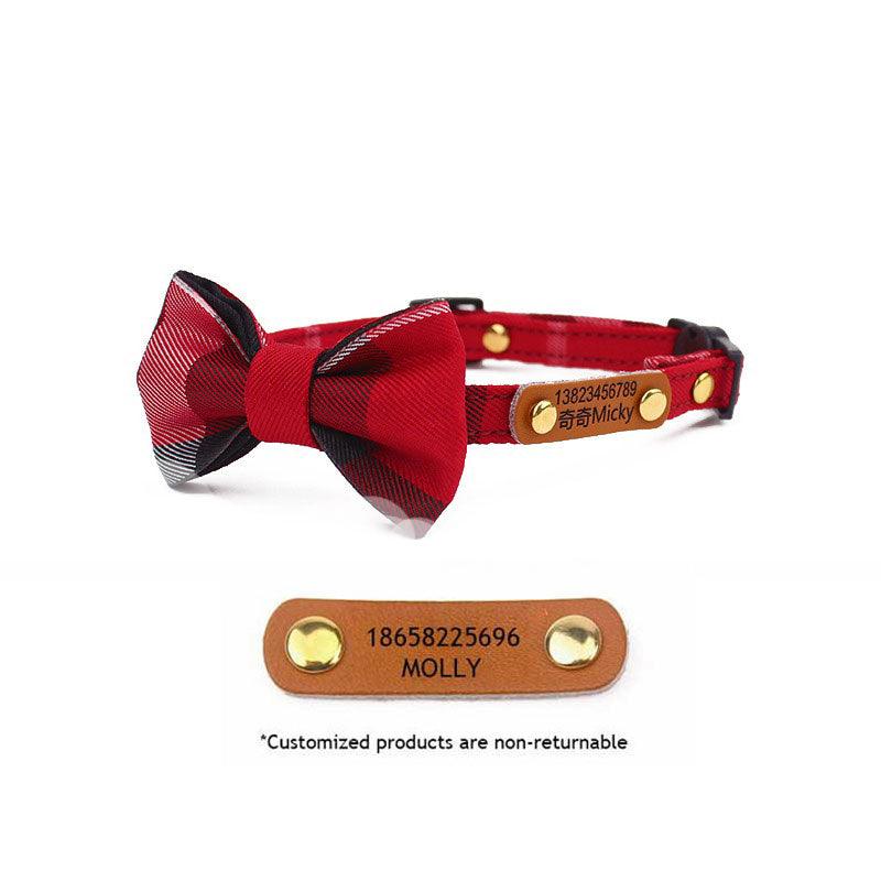 British Style Gentleman Cat Collar