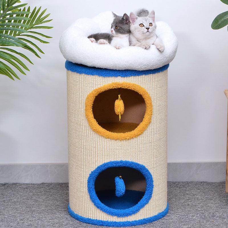 Cactus Cat Climbing Frame Tree with Nest