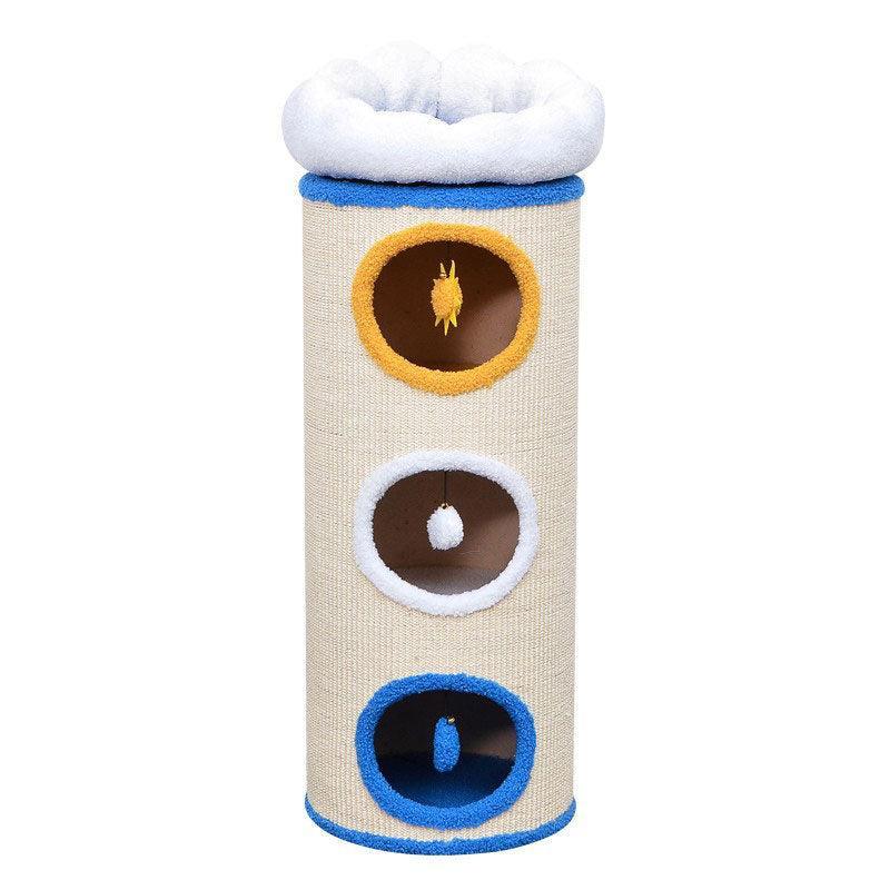 Cactus Cat Climbing Frame Tree with Nest