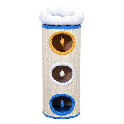 Cactus Cat Climbing Frame Tree with Nest