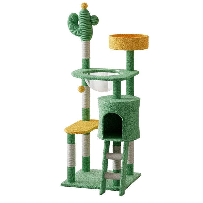 Cactus Cat Climbing Frame Tall Tower 4 Style Kitty Tree