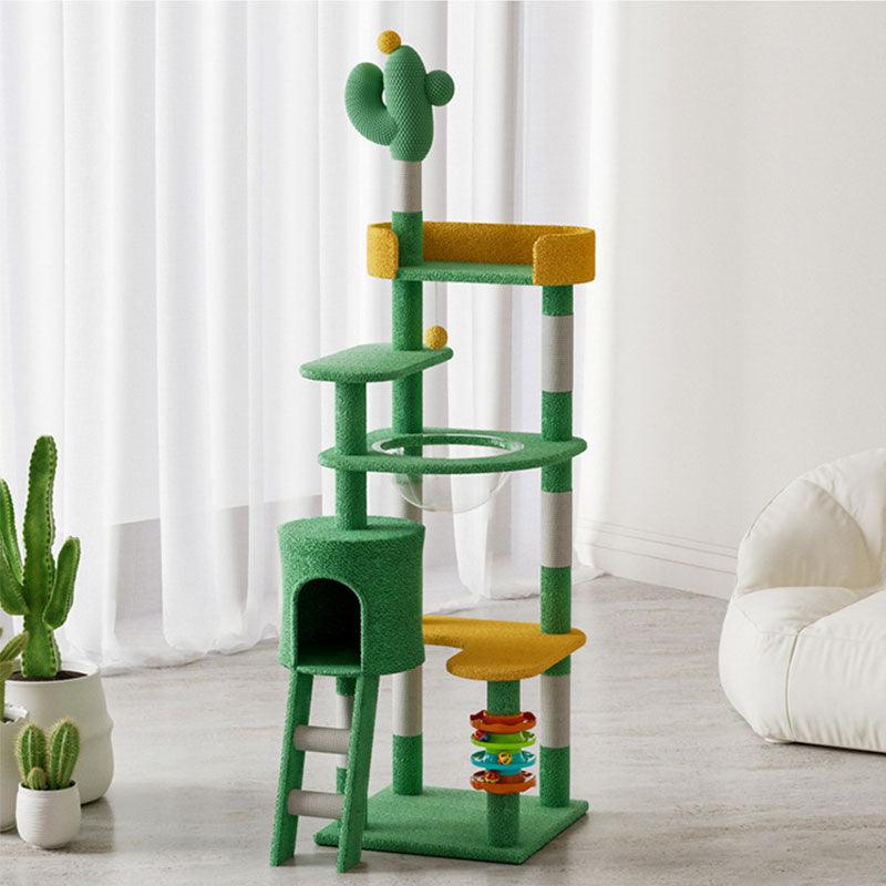 Cactus Cat Climbing Frame Tall Tower 4 Style Kitty Tree