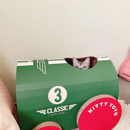 Car Cat Scratching Board Cardboard Cat Bed
