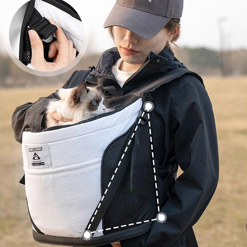 Cat Carrier Front Pack Pet Travel Backpack