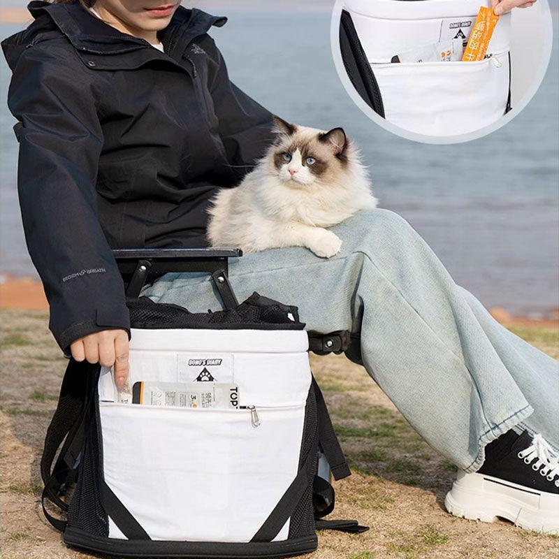 Cat Carrier Front Pack Pet Travel Backpack