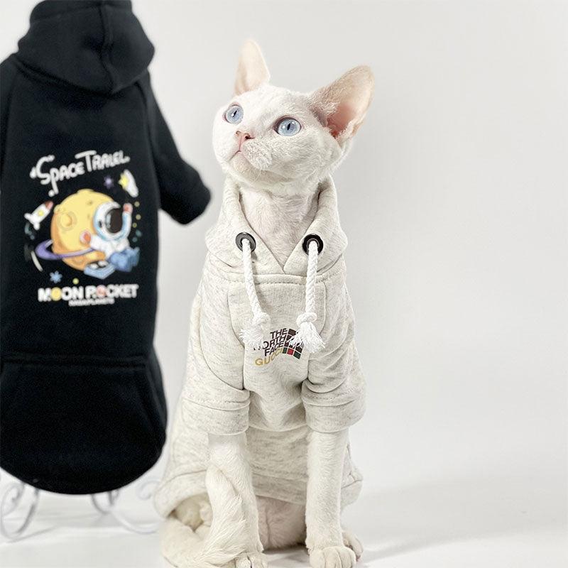 Cat Clothes Sphynx Hairless Cat Hoodie