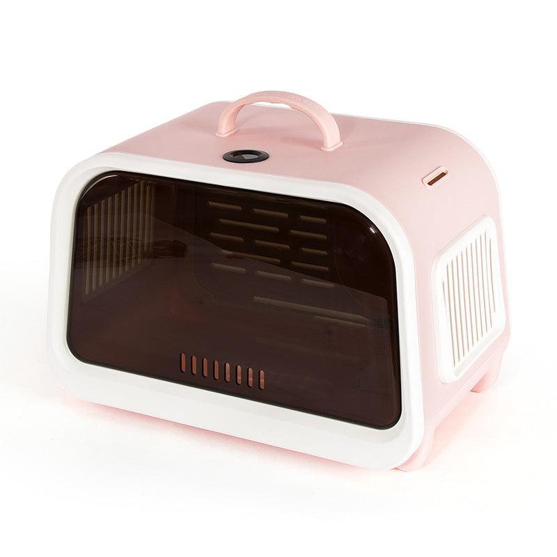 Cat Carrier Bag Tote Window Handbag 5 Color Pet Cage Box