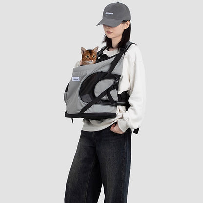 Cat Carrier Front Pack 3 Color Kitty Travel Backpack